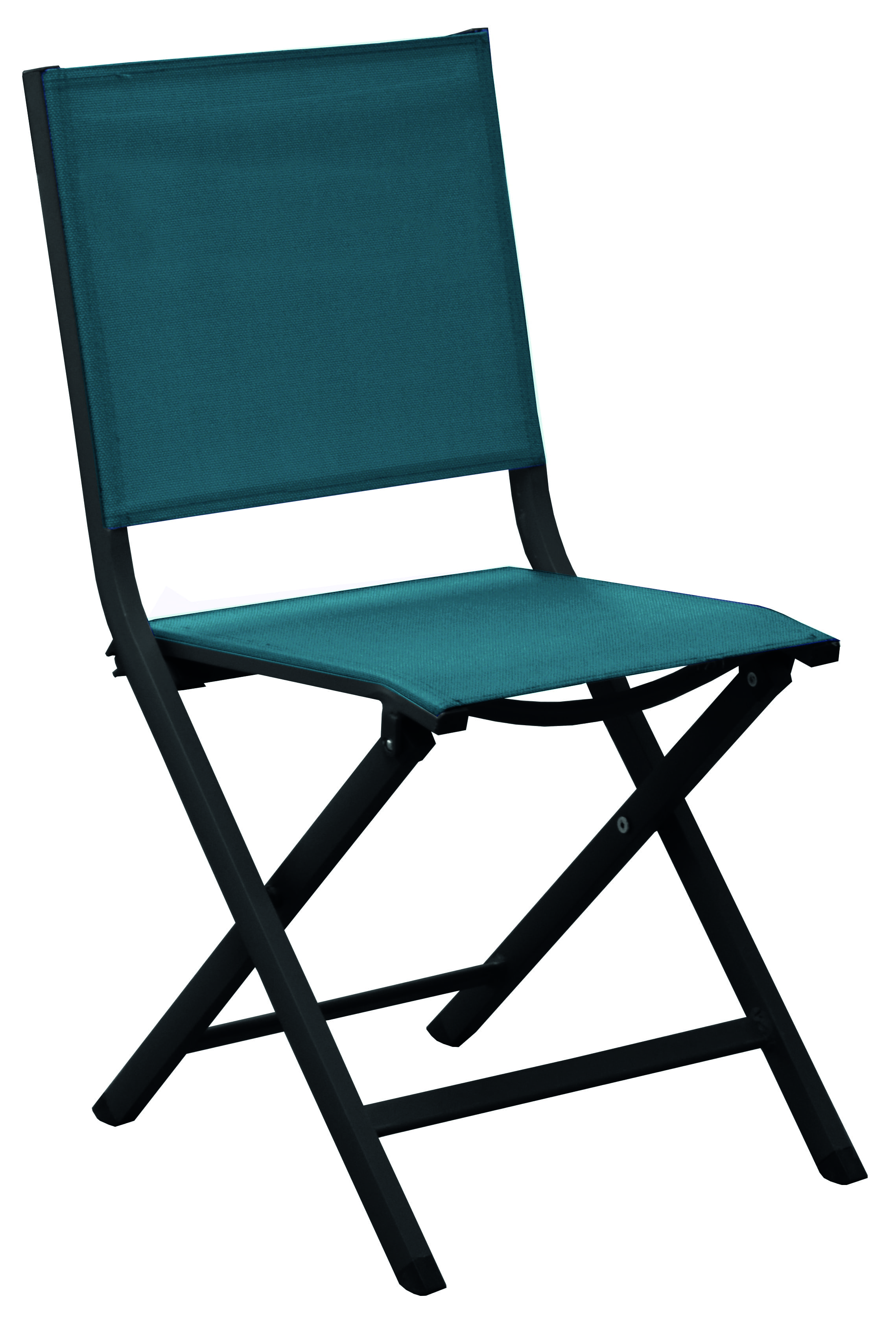 Chaise pliable Thema bleue - PROLOISIRS